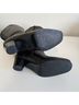 David Tate 100% Leather Solid Black Boots Size 9 1/2 (wide) - photo 6