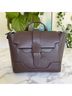 SENREVE 100% Leather Brown Gold Leather Backpack One size - photo 4