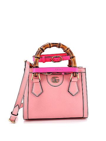 Gucci Diana NM Bamboo Handle Tote Leather Mini (view 1)