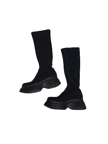 Camper Knee-High Platform Sock Boots Boots (view 1)