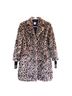 CAbi 65% Acrylic 35% Polyester 100% Polyester Leopard Print Brown Jacket Size M - photo 1