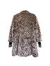 CAbi 65% Acrylic 35% Polyester 100% Polyester Leopard Print Brown Jacket Size M - photo 2