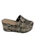 Schutz 100% Leather Snake Print Tan Sandals Size 10 - photo 2