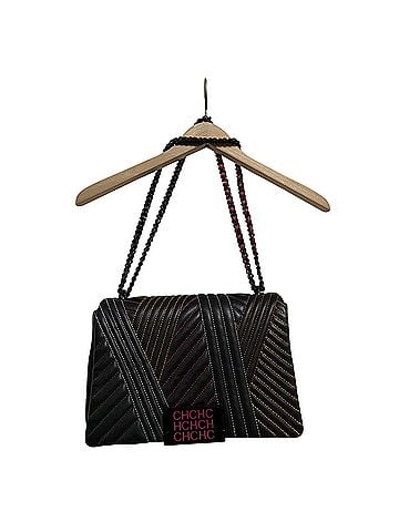 Carolina Herrera Leather Clutch (view 1)