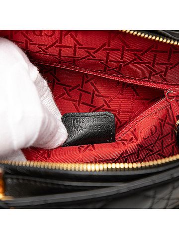 Dior Large Lambskin Cannage Lady Dior (view 2)