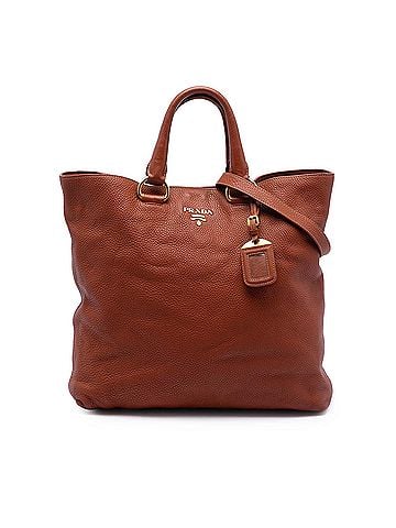 Prada Vitello Daino Open Convertible Tote (view 1)