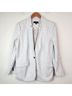 Talbots 40% Nylon 33% Cotton 22% Modal 5% Spandex 100% Polyester Gray Jacket Size 14 - photo 4
