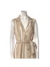 Cult Gaia Stripes Tan White Jumpsuit Size L - photo 4