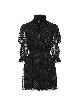 Philosophy Di Lorenzo Serafini Gathered Metallic Fil Coupe Georgette Mini Dress Casual Dress (view 1)