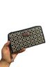Tommy Hilfiger Print Black White Leather Wallet One size - photo 1