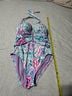 Lilly Pulitzer Floral Blue Pink One Piece Swimsuit Size 8 - photo 4