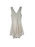 Sandro 65% Polyester 35% Cotton 100% Cotton White Casual Dress Size L - photo 4