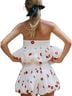 Maeve Print White Red Shorts Size M - photo 2