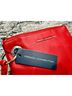 French Connection Red Leather Clutch One size - photo 5