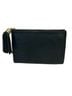 G.I.L.I. 100% Leather Solid Black Clutch One size - photo 1