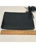 G.I.L.I. 100% Leather Solid Black Clutch One size - photo 7