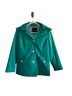 Talbots 100% Polyester 100% Polyester Teal Raincoat Size P (petite) - photo 1