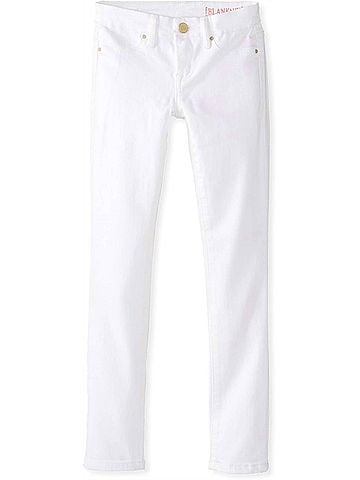 Blank NYC Kid's Clean Skinny Jeans in White (view 2)