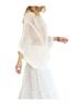 Davi & Dani White Send A Message Mesh Sweater in White Size 3X - photo 3