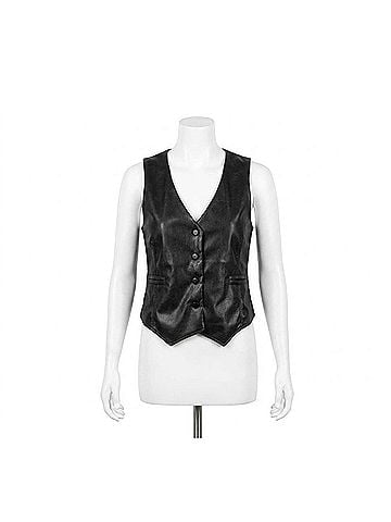 Melissa Nepton Liddy Vest in Black (view 1)