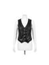 Melissa Nepton Solid Black Liddy Vest in Black Size M - photo 1