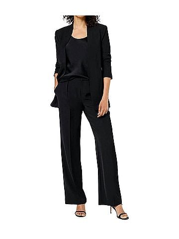 Nic + Zoe Social Edit Blazer in Black Onyx (view 2)