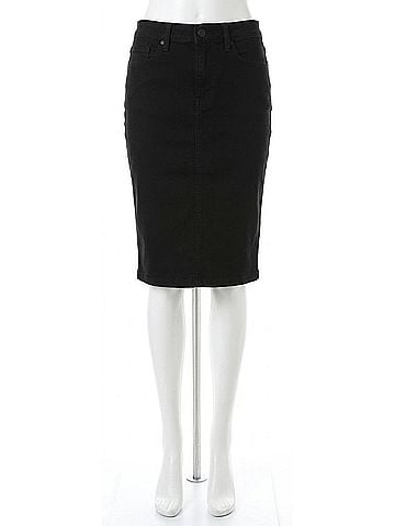 Blank NYC Women's Pencil Knee Length Skirt in Nightchild (view 1)