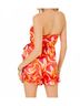 Day + Moon Orange Lizzie Ruffled Romper in Orange Multi Size L - photo 6