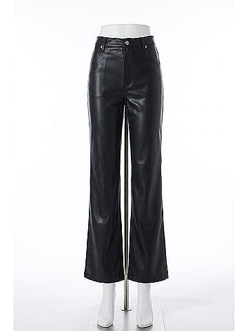 Blank NYC Faux Leather Franklin Rib Cage Straight After Hours in After Hours (view 1)