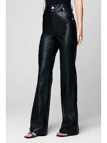 Blank NYC Faux Leather Franklin Rib Cage Straight After Hours in After Hours (view 2)