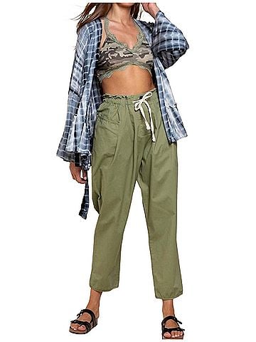 Pol Tie Dye Cardigan in Ocean Grey (view 2)