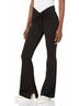 Blank NYC Black Flare Pants With Drawstring Front in Black Size 28 - photo 2