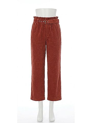 Blank NYC Rib Cage Corduroy Paper Bag Pants With Belt in Shake The World (view 1)