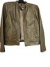 Cole Haan 100% Lambskin Green Leather Jacket Size L - photo 1