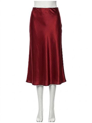 She + Sky Carson Skirt in Poinsettia (view 1)
