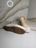 Reebok 100% Leather Tan White Sneakers Size 7 - photo 3