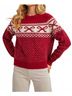 Bluivy Red Holiday Crewneck Sweater in Ruby Size M - photo 6