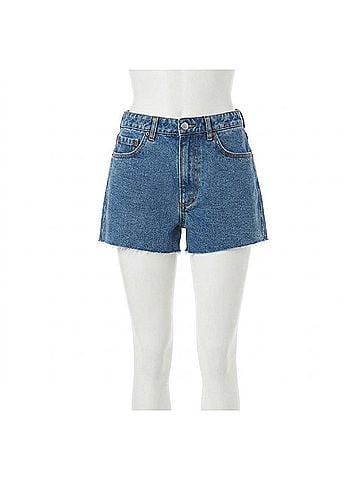 Billabong High Tides Denim Shorts in Deep Sea (view 1)