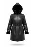 Manila Grace Black Coat Size 8 - photo 3