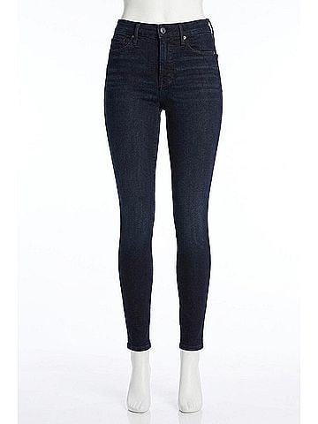 Good American Good Legs Skinny Fit Jean in Blue (view 1)