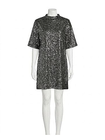 Wishlist Sabrina Sequin Mini Dress in Black (view 1)