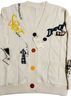 Ebossy White Cardigan Size S - photo 1