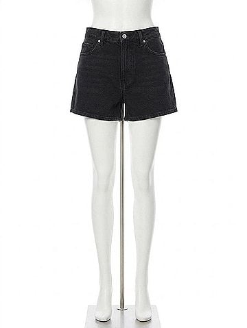 DL1961 Women's Cecilia Short in Black (view 1)