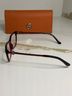Tory Burch 100% Acetate Red Sunglasses Size S - photo 3