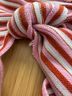 Cider 100% Acrylic Stripes Red Pink White Sleeveless Top Size L - photo 6