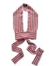 Cider 100% Acrylic Stripes Red Pink White Sleeveless Top Size L - photo 1