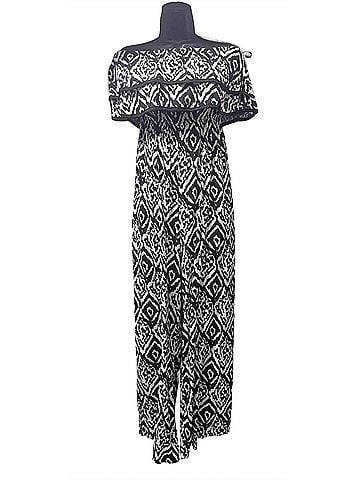 She + Sky Women's Avalea Jumpsuit in Black/White (view 2)
