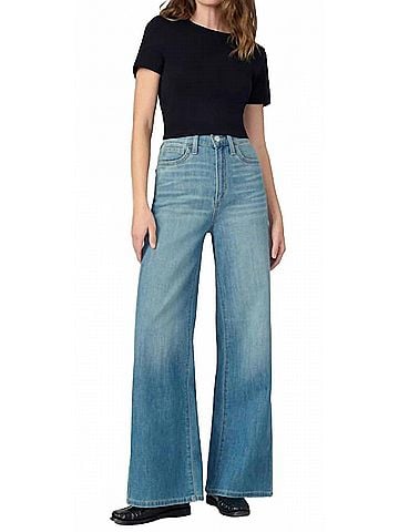 Joe's Jeans Mia Wide Leg Jean - Petite in Hot Shot (view 2)