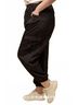 Gilli Solid Black Drawstring Satin Cargo Joggers - Plus in Black Size 3X - photo 4