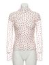 Davi & Dani White Ruby Hearts Mesh Tee in Red Size L - photo 1